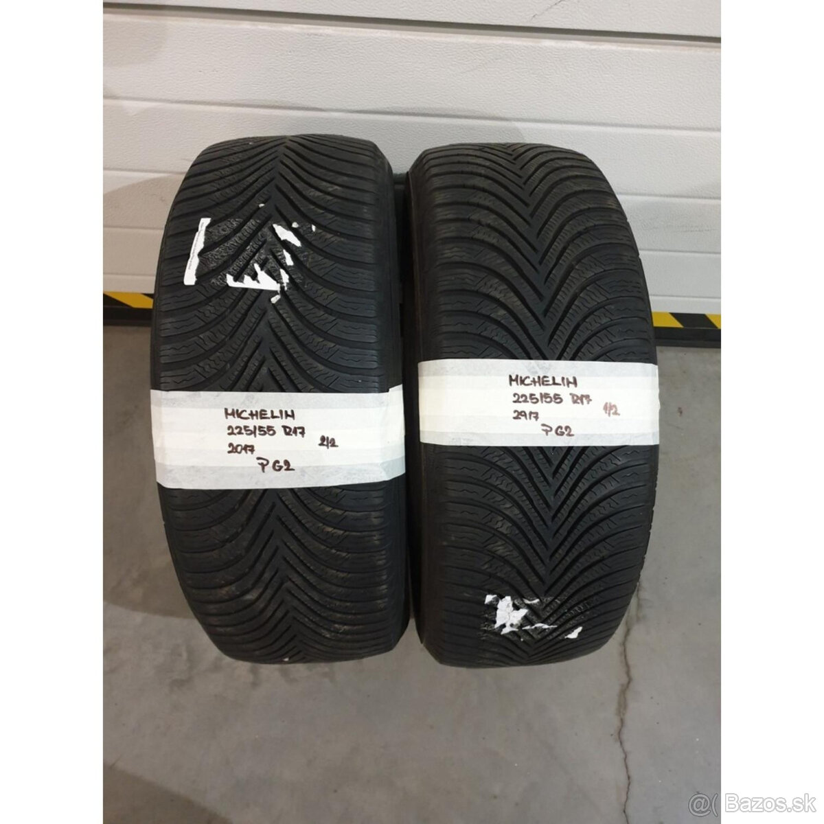 Zimné pneumatiky 225/55 R17 MICHELIN DOT2017/2917