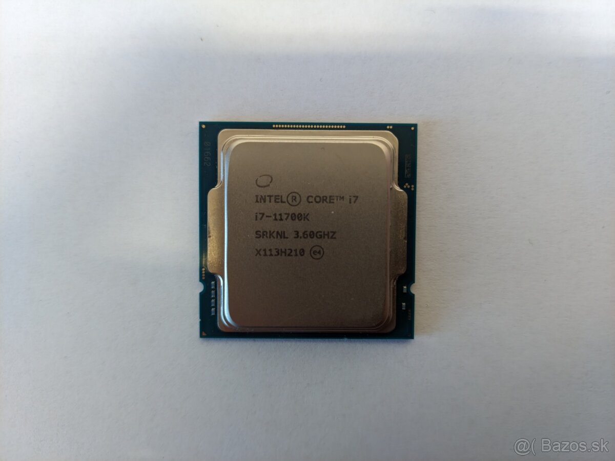 Intel Core i7-11700K, 3.60 GHz, 16 MB Cache, socket 1200