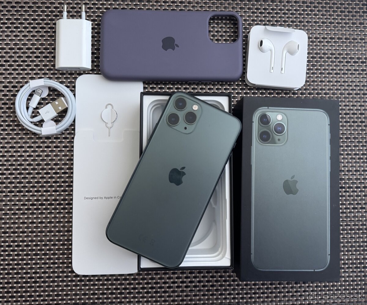 IPhone 11 Pro 64GB Midnight Green- perfektny stav