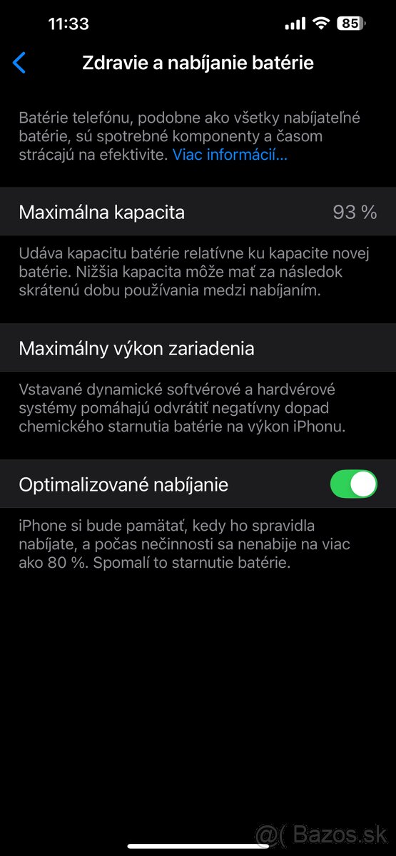 iPhone 14+ 128gb modrý