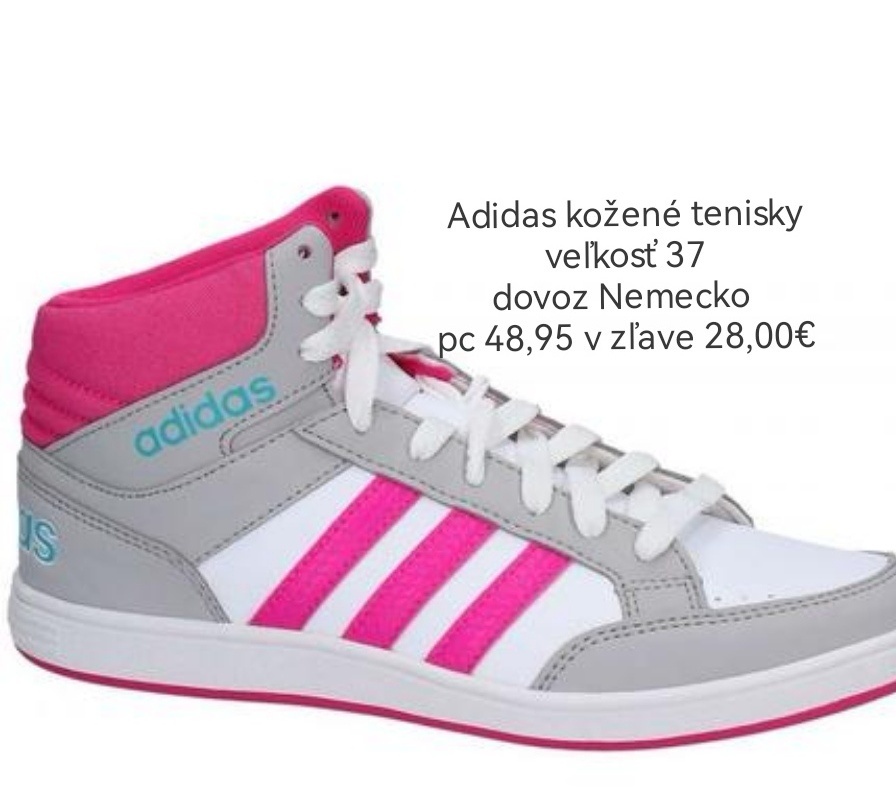 Kožene kotníkové Adidas botasky 37