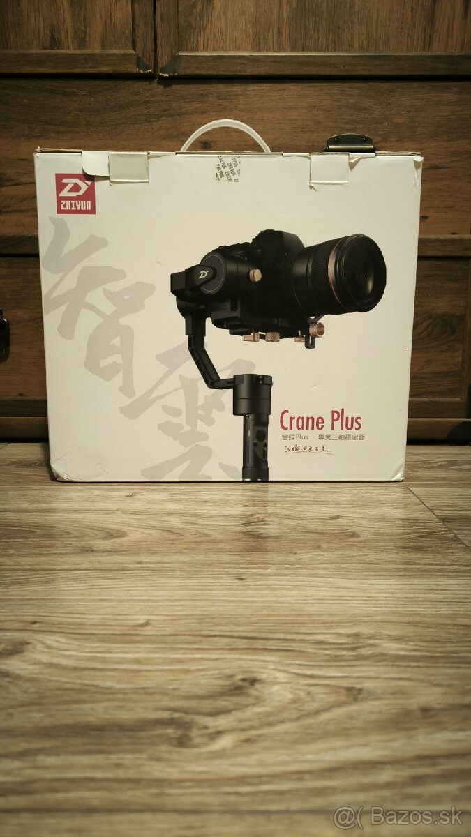 Zhiyun Crane Plus – špičkový stabilizátor v TOP stave