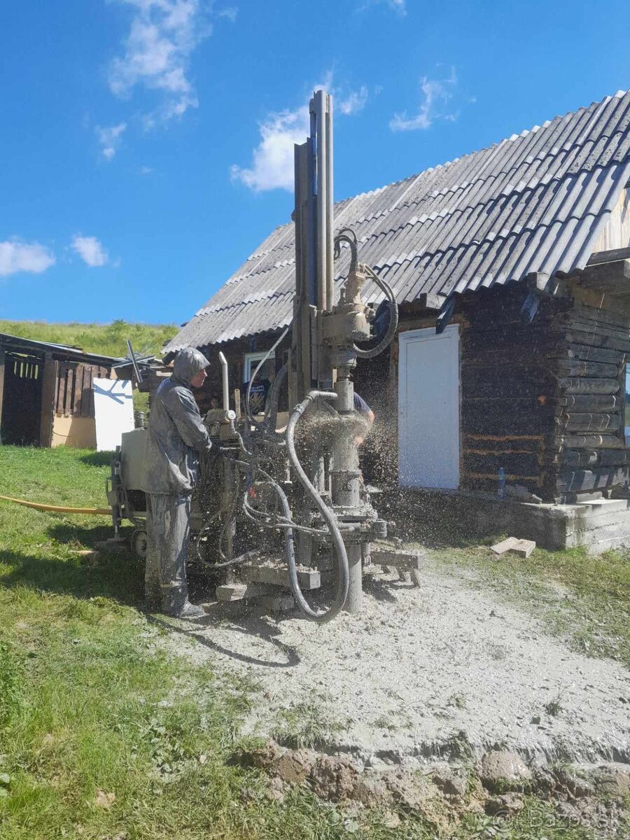 Vrtanie studní, vrtaná studňa Bardejov, Bardejov okolie