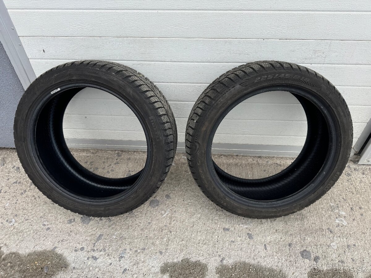 Zimná sada 225/45 R18 245/40 R18 Pirelli