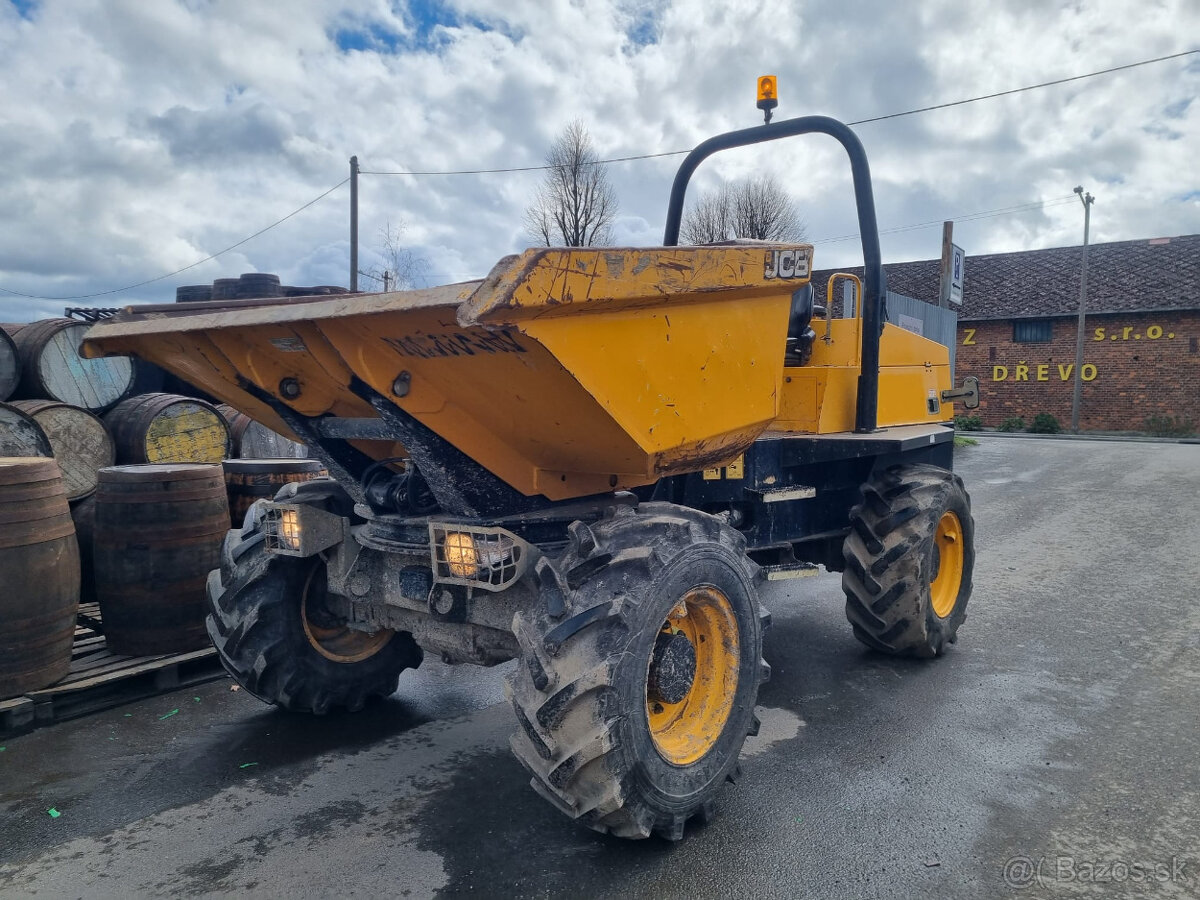 Predám dumper JCB 6TST r.v. 2015 s CZ SPZ