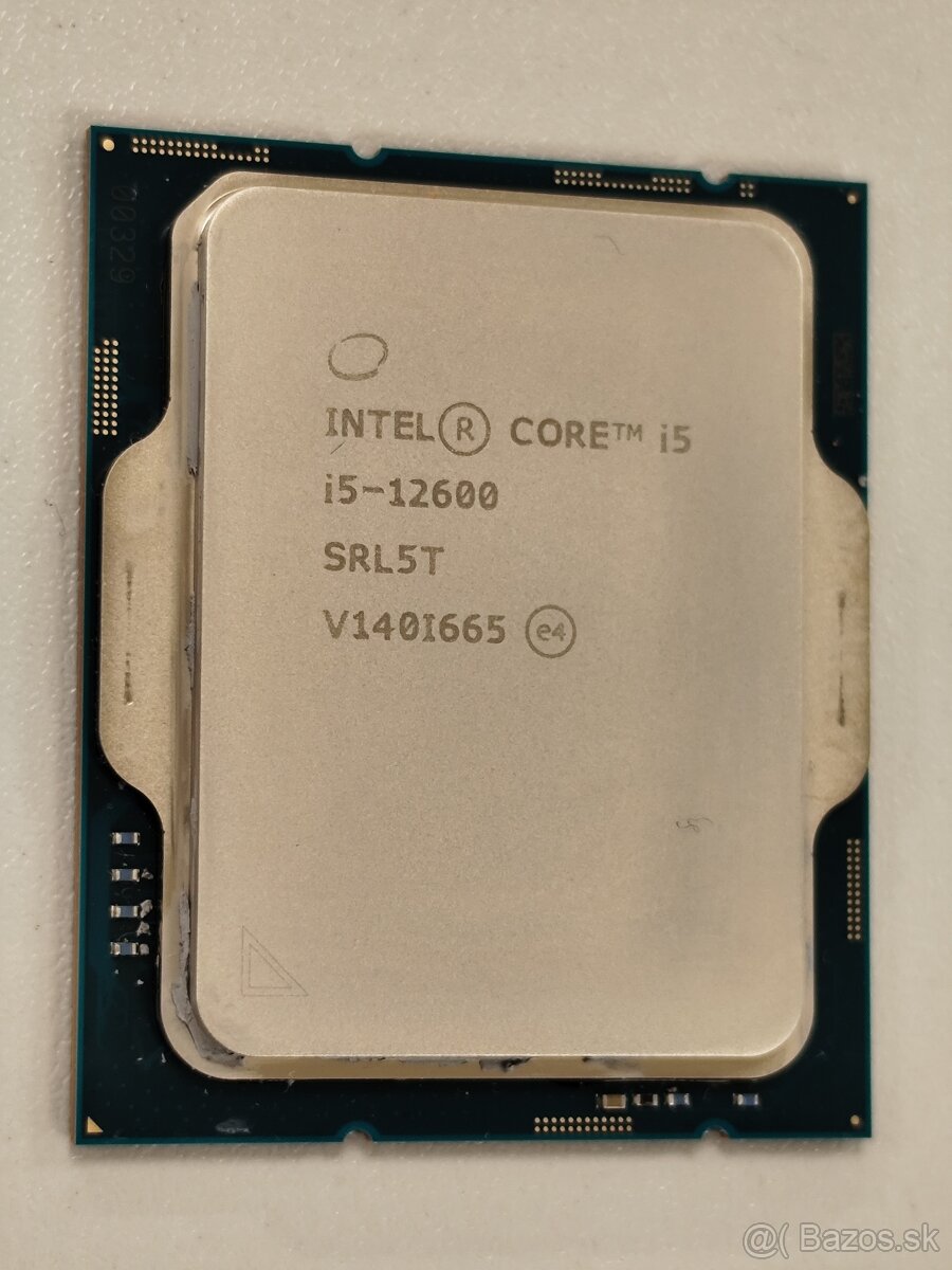 Intel Core i5-12600 v záruke