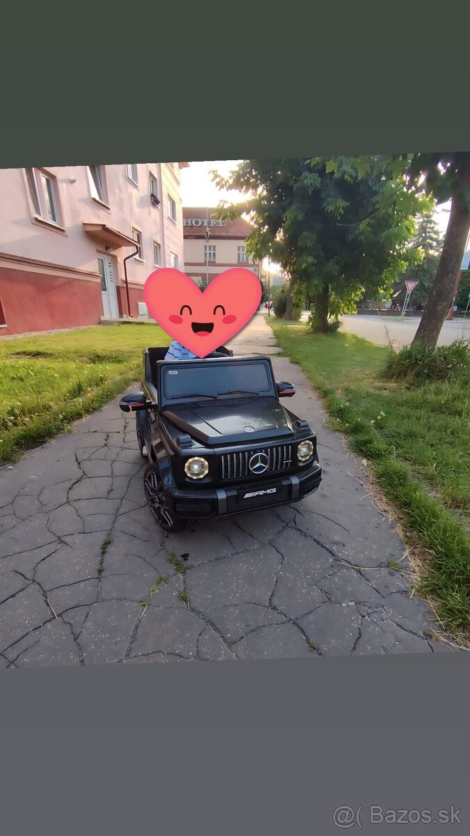 Elektrické autíčko Mercedes