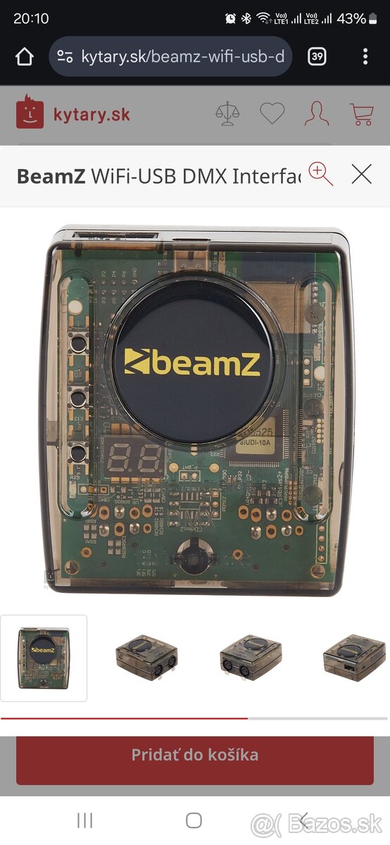 Beamz WiFi + ipad