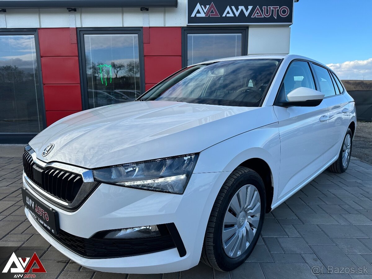 Škoda Scala 1.0 TSI, Pôvodný lak, LED svetlomety, SR