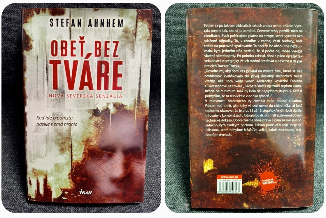 Stefan Ahnhem  - “Obeť bez tváre”