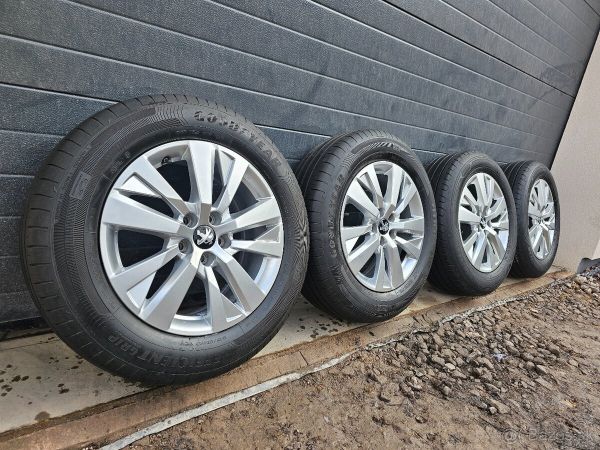 Letná Sada Peugeot 3008, 5008+GoodYear 215/65 R17