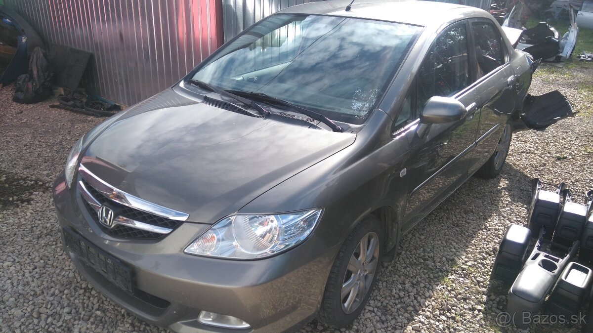 Predám Dvere AIRBAGY PASY volant Ecu HoNDA CITY 2005-