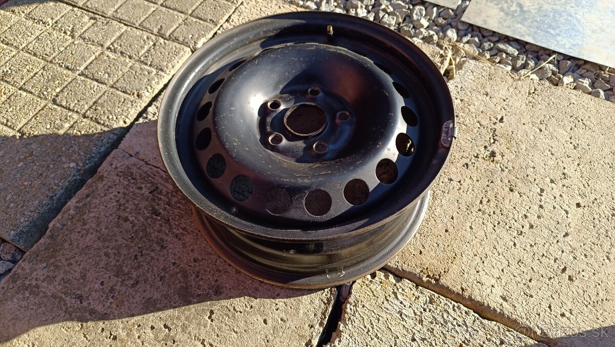 Disky plechové 5x112 na VW Golf Original