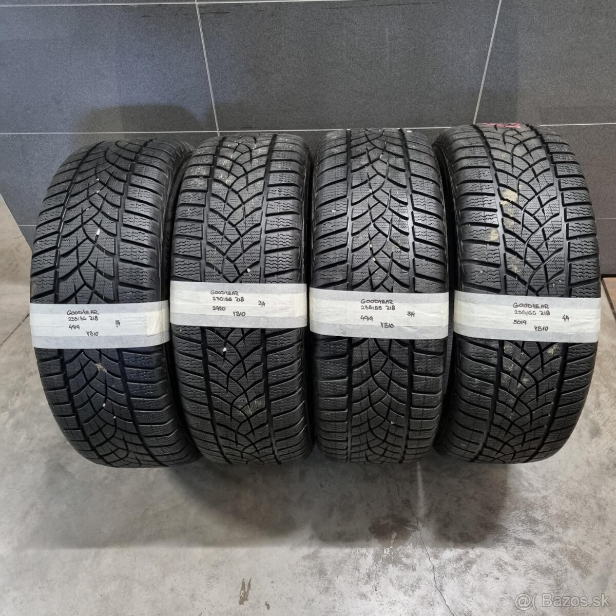 Zimné pneumatiky 235/55 R18 GOODYEAR DOT4919