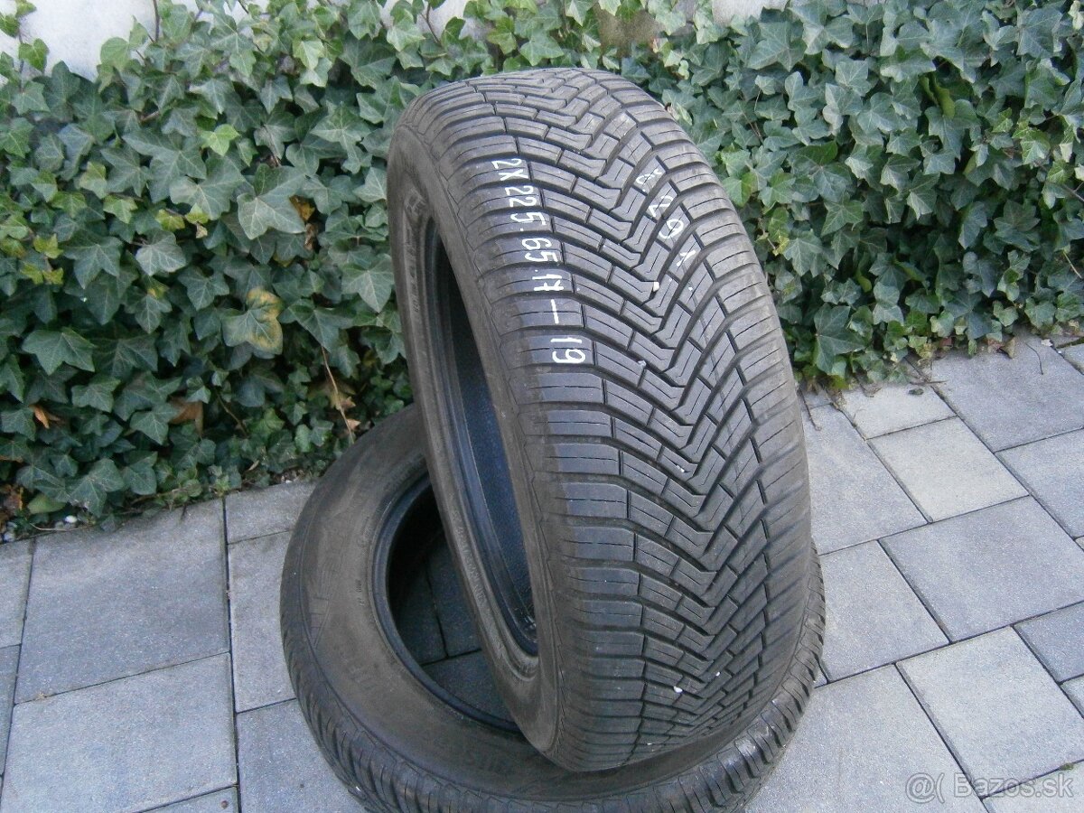 Predám 2x zimné pneu Continental 225/65 R17 106VXL