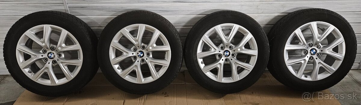 Zimna sada kolies BMW Styling 574 X1 a X2 pneu 205/60 R17