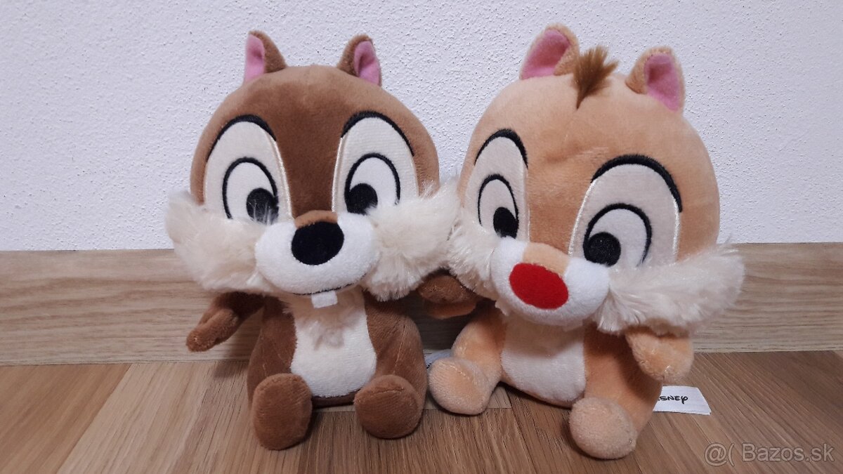 Chip a Dale, plyšáci