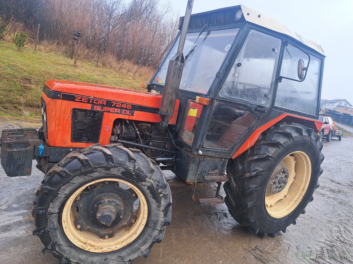 PREDAM TRAKTOR ZETOR 7245 DOVOZ ZAHRANICIE