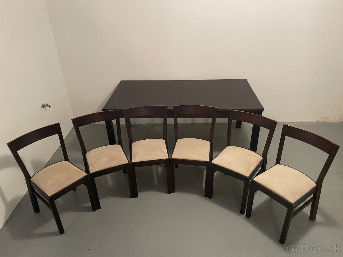 IKEA čalunené stoličky 6ks