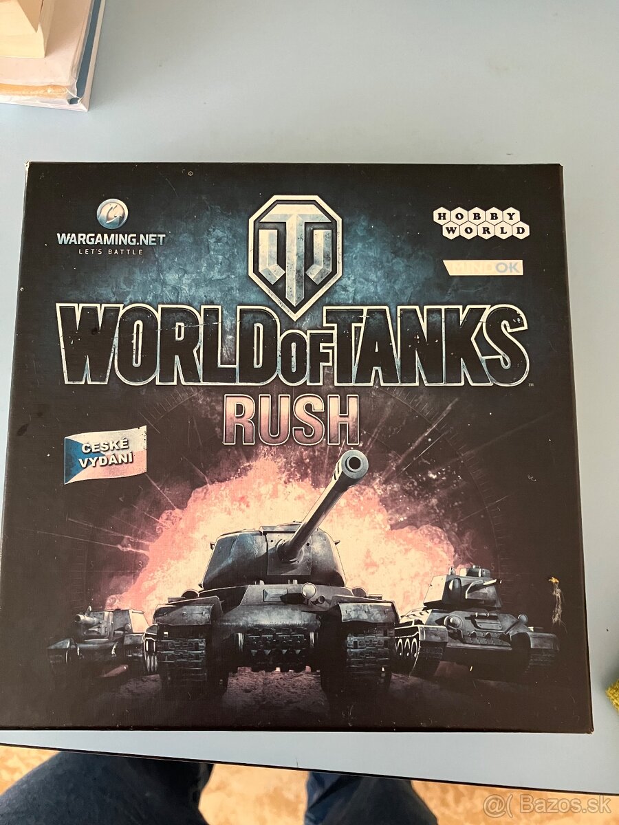 World Of Tanks Rush stolová hra