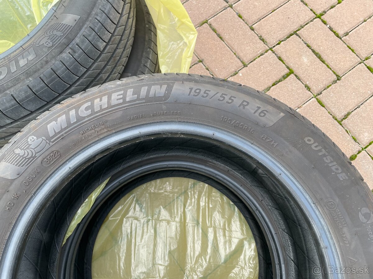 Predam letne pneu Michelin