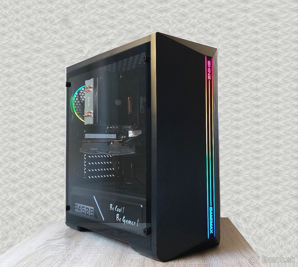 Herné pc Ryzen 7 3700X 8x3.60ghz/16GB/SSD/GTX1070 8GB