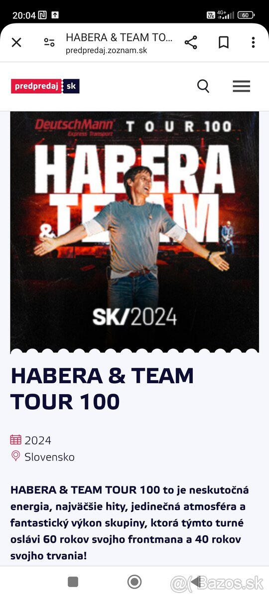 Habera TEAM Tour 100 v BB