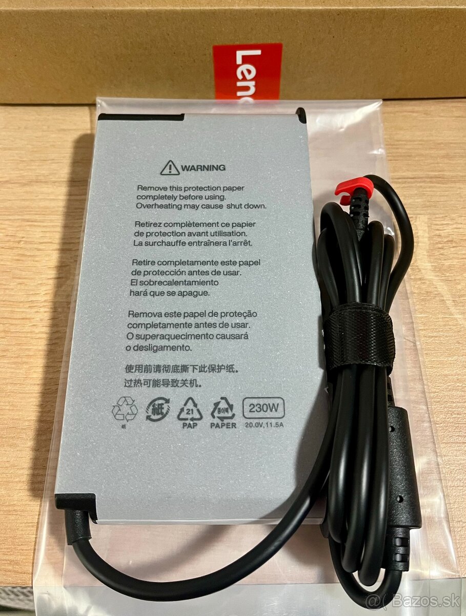 Nabíjací AC adaptér Lenovo Slim Tip 230W