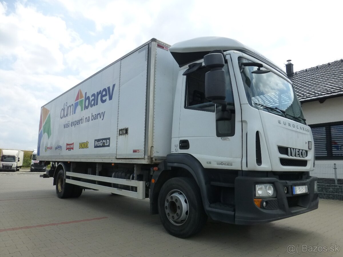 Iveco EUROCARGO 150E25, 18 palet + hr čelo