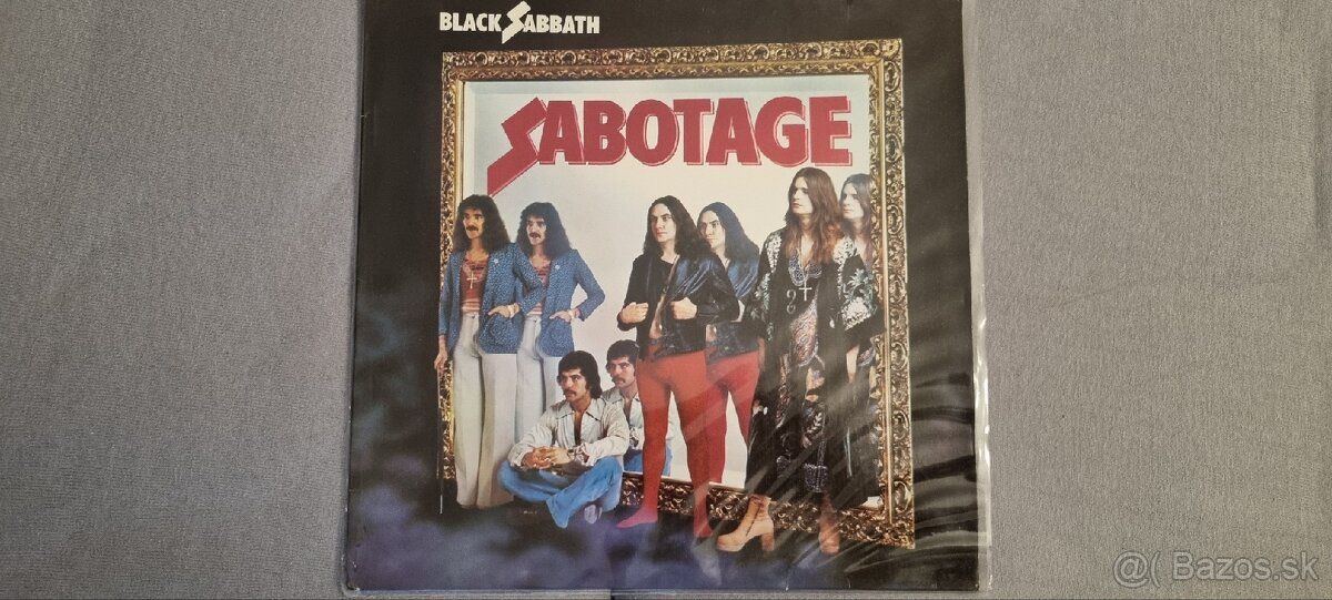 Predám pôvodne vydanie Black sabbath-sabotage LP