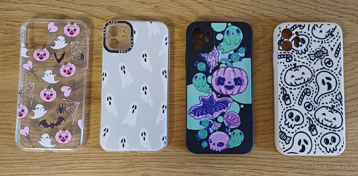 4x obal na iphone 11 - Helloween