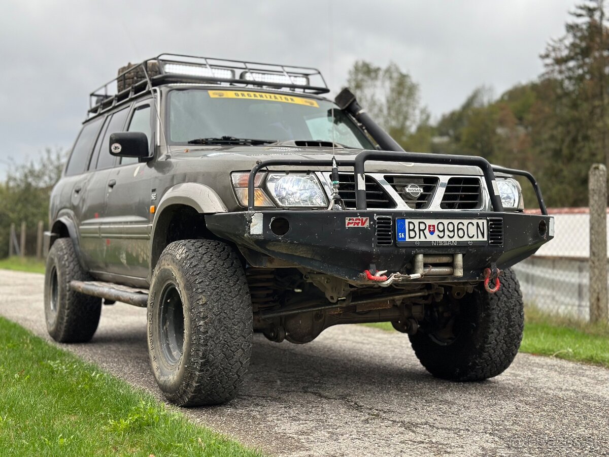 Nissan Patrol GR 2.8TDI Navijaky, ARB uzávierky, všetko v TP