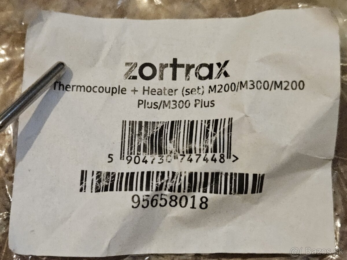 Zortrax M200 (+ plus) M300 (+ plus) heater set, thermocouple