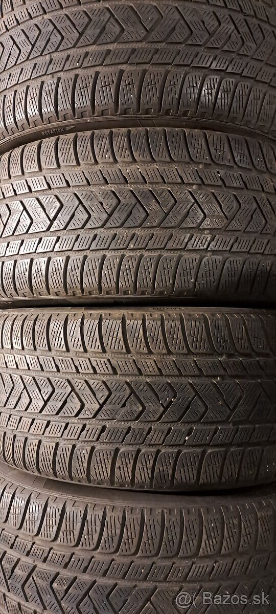 Predám 4ks jazdené zimné 285/45r20-112V Pirelli