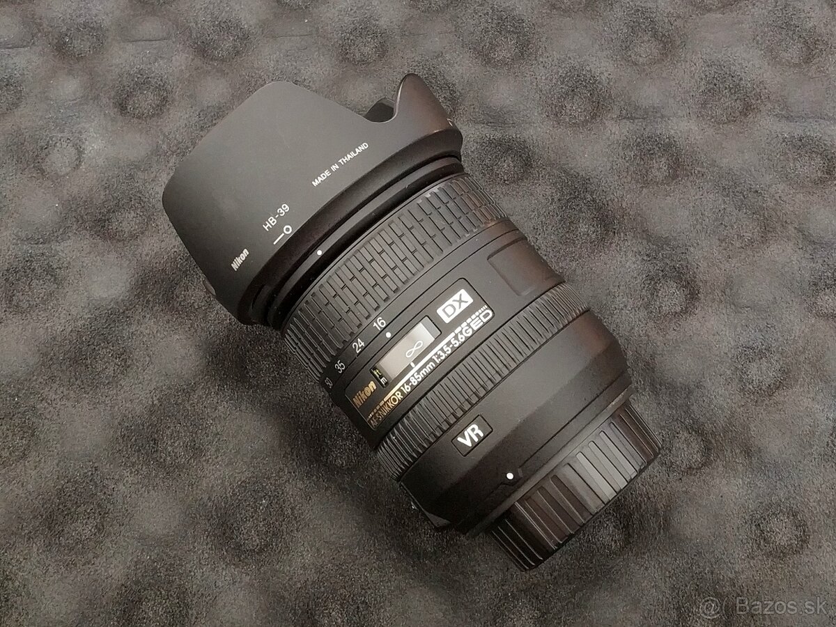 Nikon AF-S 16-85mm f/3,5-5,6G ED DX