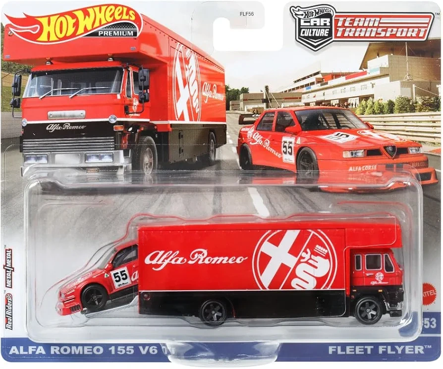 Hot Wheels Team Transport Alfa Romeo 155