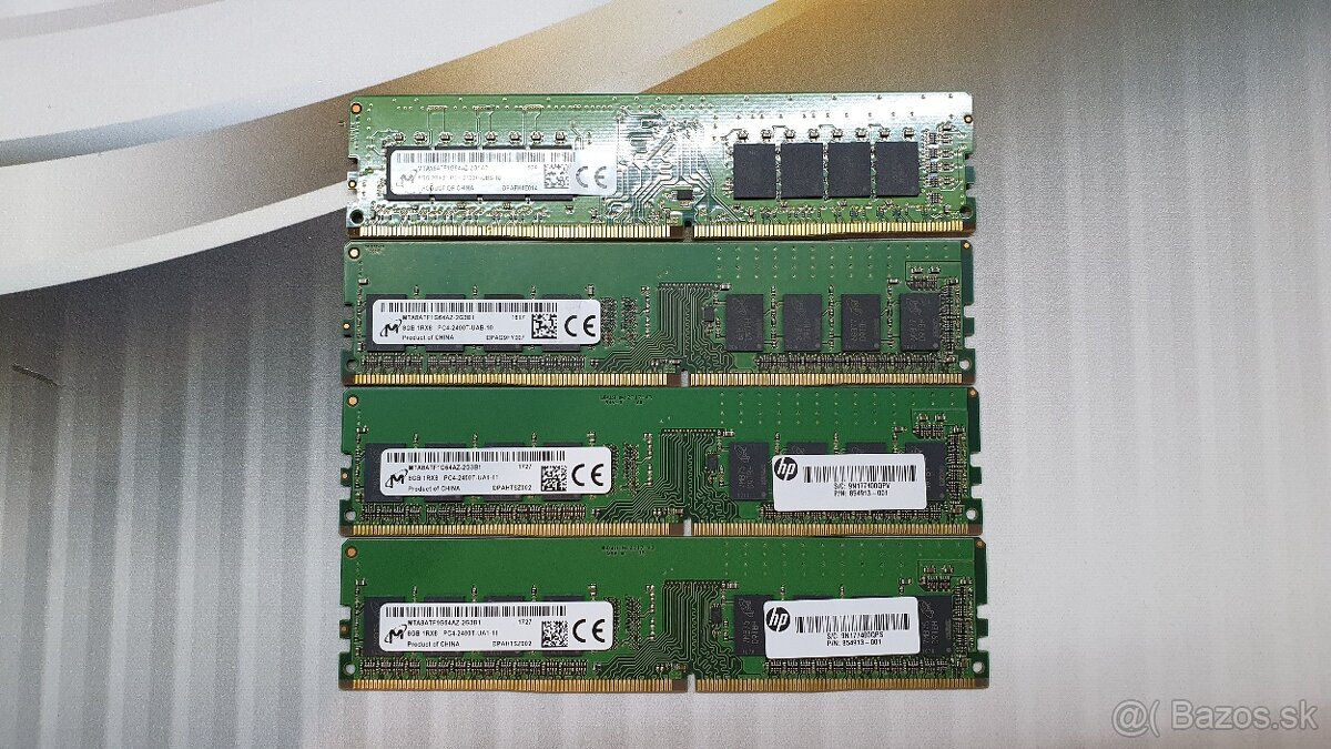 4x 8GB Module - Micron DDR4 2400MHz UDIMM - Desktop PC RAM