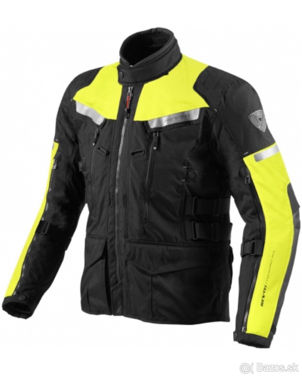 REVIT bunda SAND 2 HV black / neon yellow XL