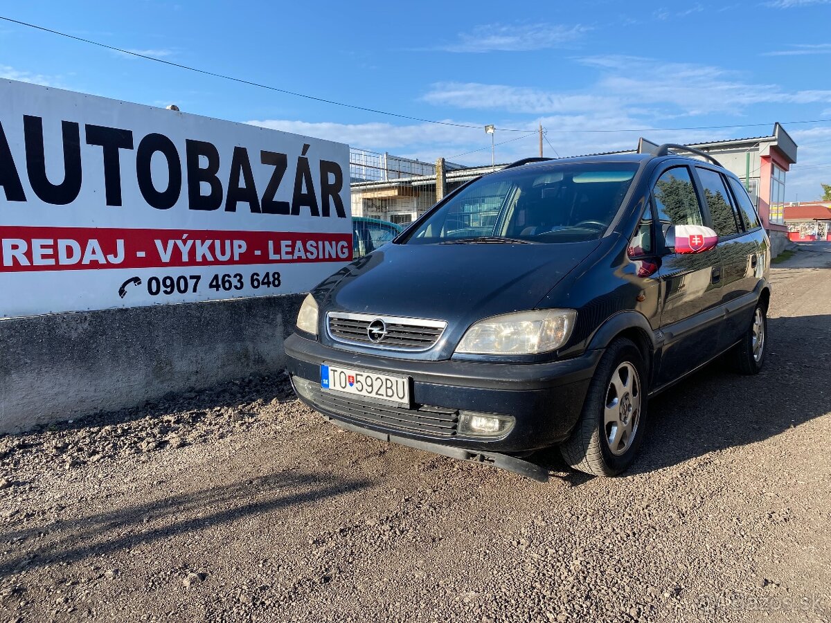 Opel Zafira 2.0 CDTi 74KW, 7-miestne