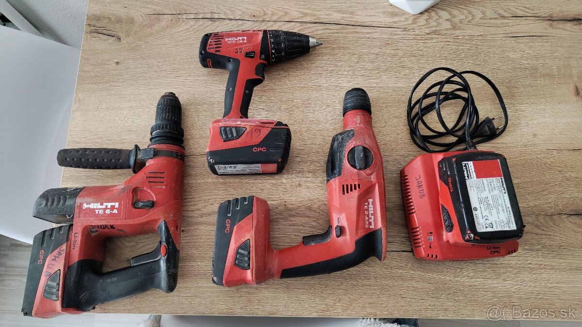 HILTI TE 2-A22 , HILTI SFC 22-A, HILTI TE 6A