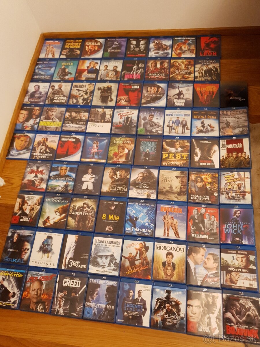 Blu ray zbierka aktualizované