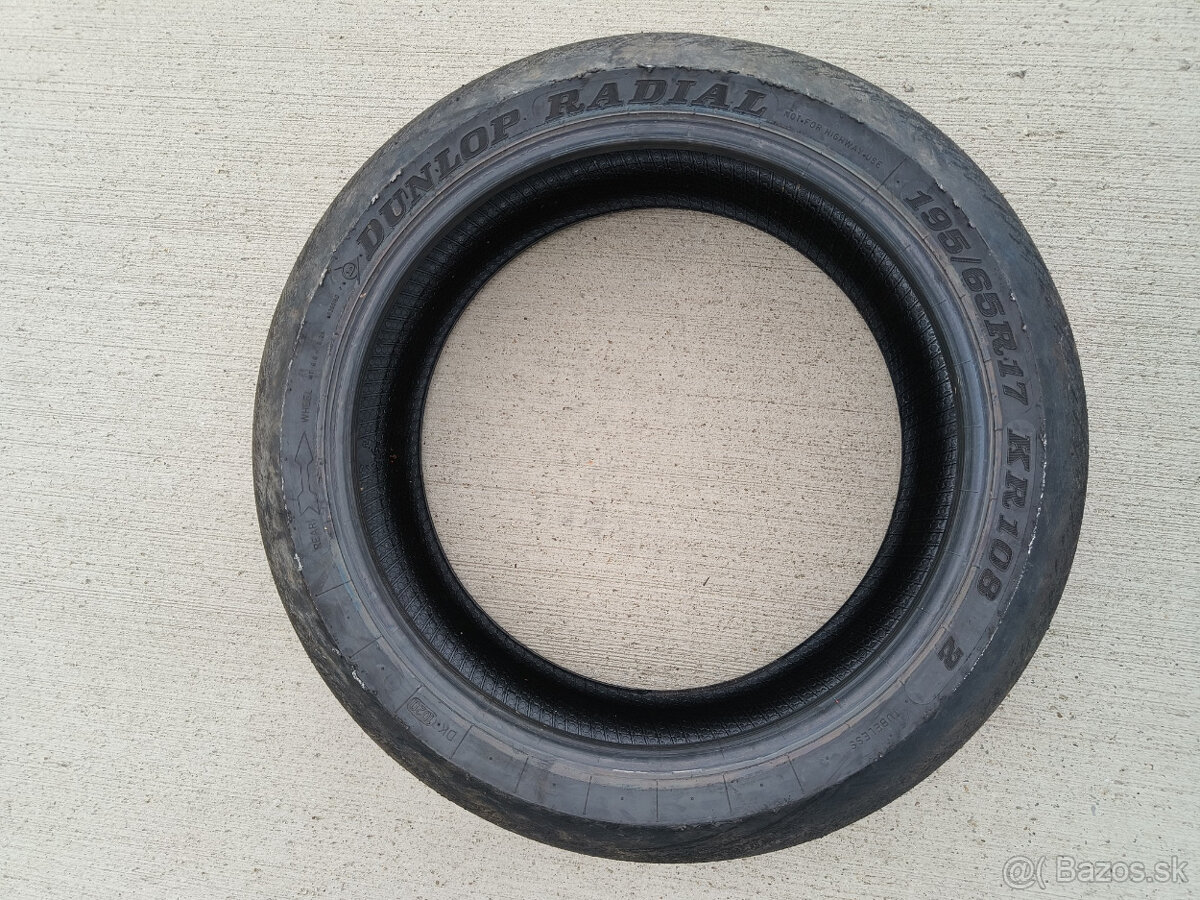 Pneu na Okruh - Dunlop Radial 195/65 R17