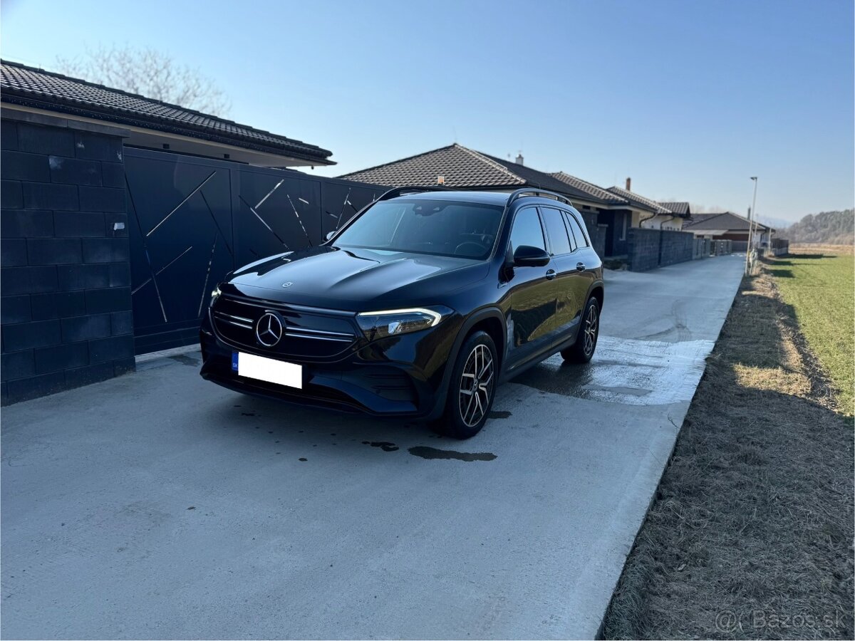 Mercedes-Benz EQB 300, AMG line,2022, ZÁRUKA, BEZPLAT SERVIS