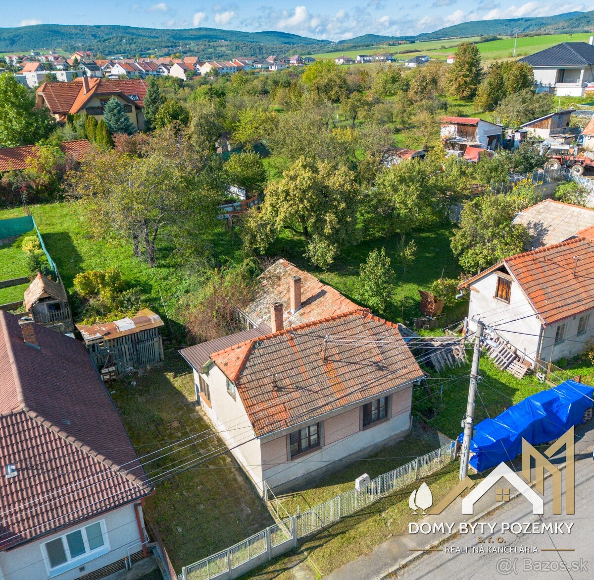 Na predaj rodinný dom na Novej ulici v Krupine