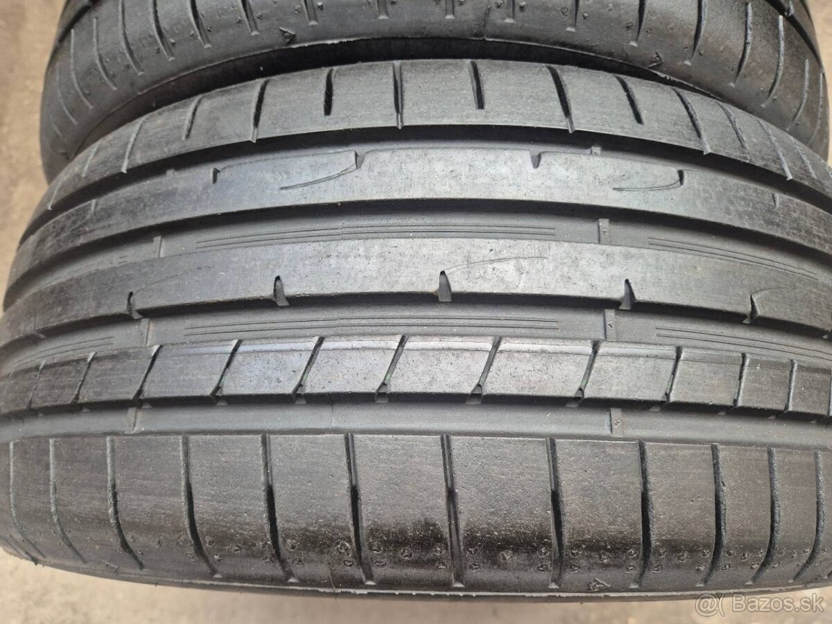 2056/45 r17 letné 2 ks DUNLOP dezén 8 mm DOT2021