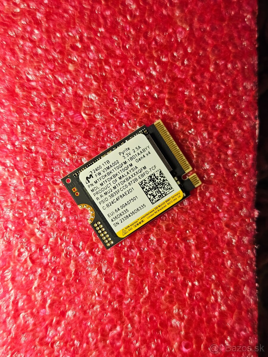 Predam SSD Micron 1tb M,2