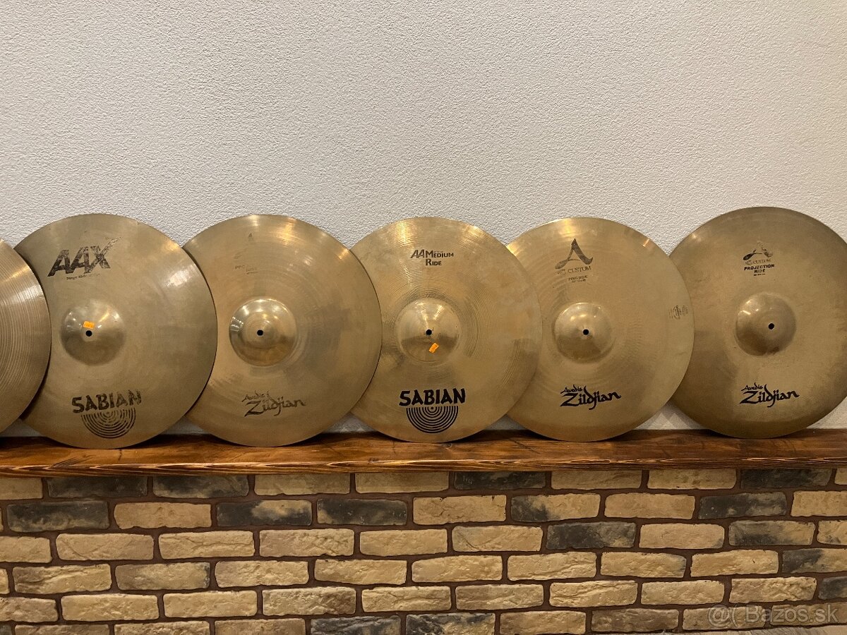 RIDE CINELY SABIAN, ZILDJIAN, UFIP