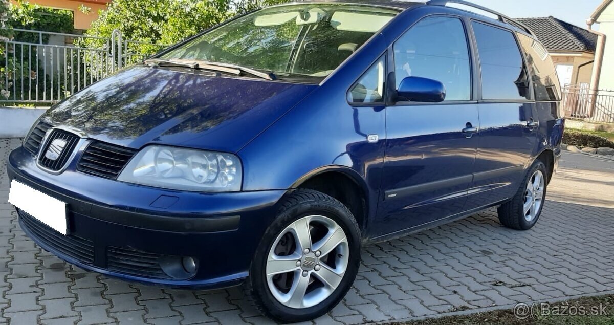 Predam Seat Alhambra 1.8T benzin+LPG 110kW/150k, r.v.2001