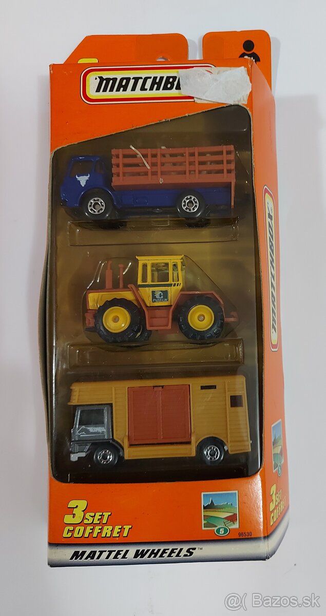 MATCHBOX  3ks sady po 15EUR-100% stav