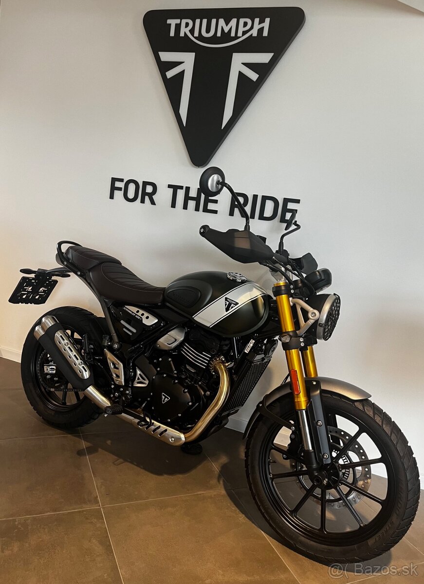 Predám Triumph Scrambler 400X KHAKI